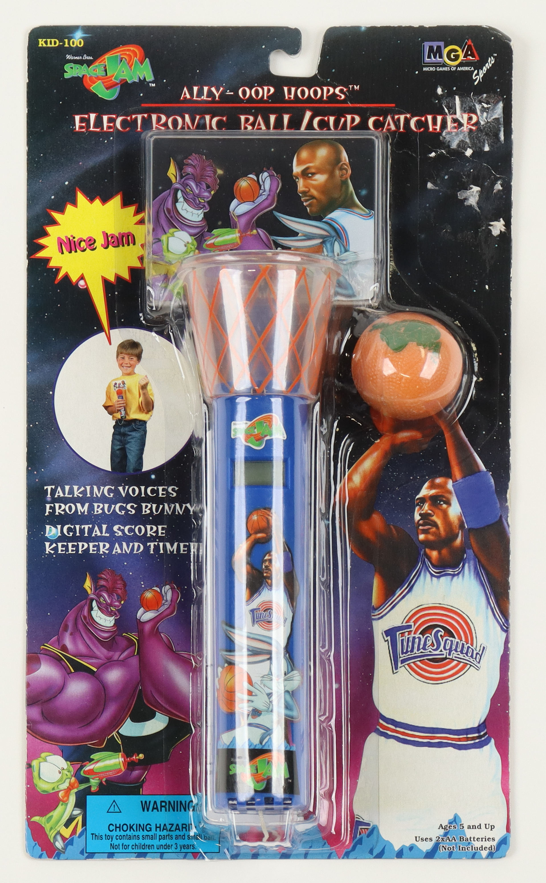 Michael Jordan Vintage 1996 "Space Jam" Electronic Basketball Game in Original Packaging at PristineAuction.com Michael Jordan Vintage 1996 "Space Jam" Electronic Basketball Game in Original Packaging at PristineAuction.com