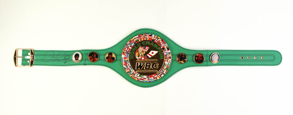 Floyd Mayweather Signed WBC Championship Belt (Beckett) at PristineAuction.com Floyd Mayweather Signed WBC Championship Belt (Beckett) at PristineAuction.com