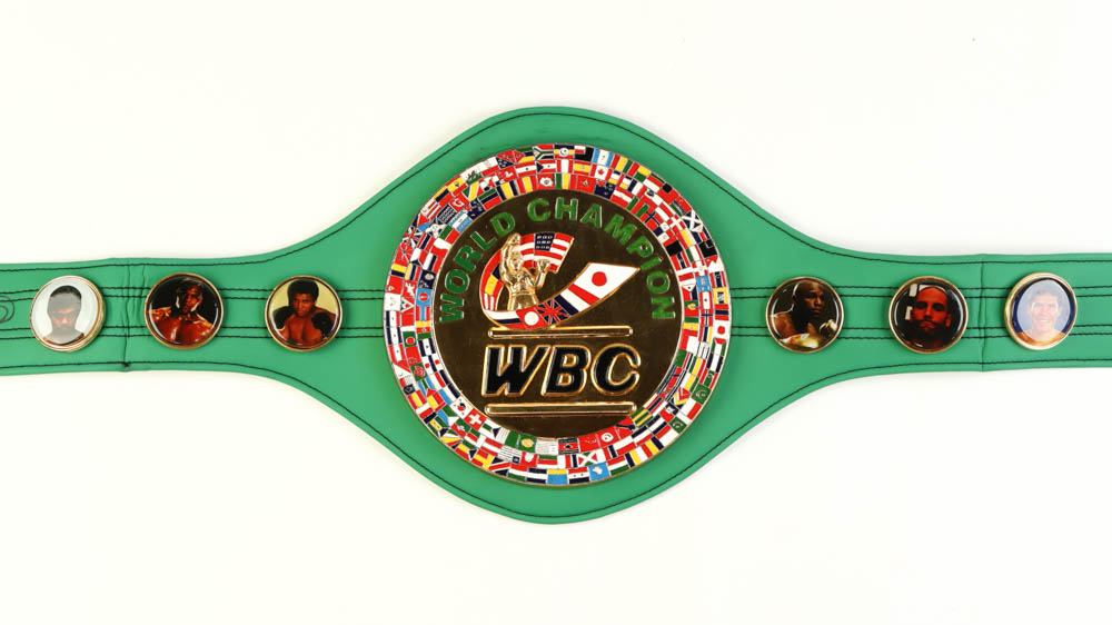 Floyd Mayweather Signed WBC Championship Belt (Beckett) at PristineAuction.com Floyd Mayweather Signed WBC Championship Belt (Beckett) at PristineAuction.com