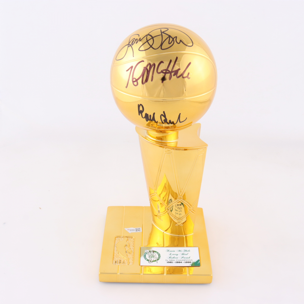 Larry Bird, Robert Parish & Kevin McHale Signed NBA Championship ...
