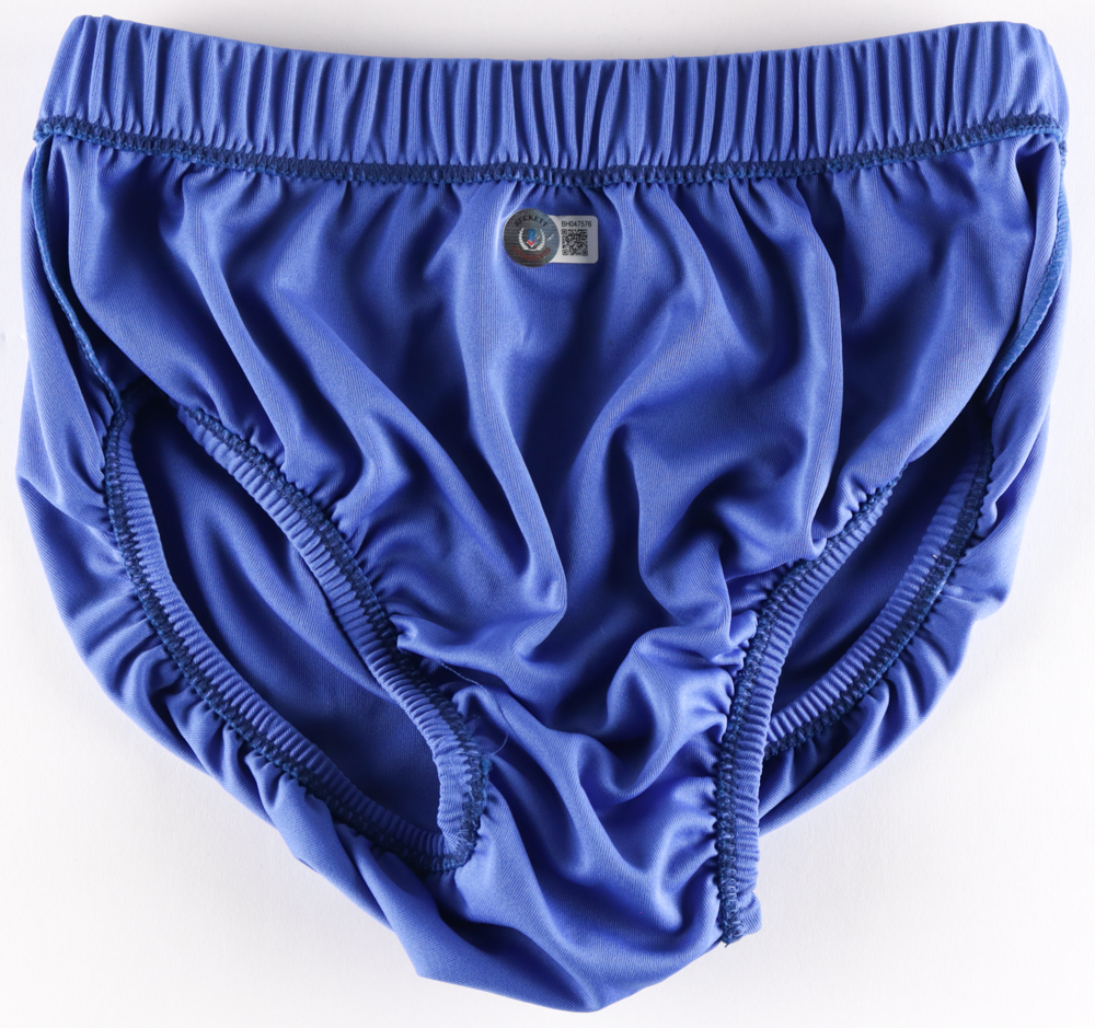 "Rowdy" Roddy Piper Signed Wrestling Trunks (Beckett) at PristineAuction.com "Rowdy" Roddy Piper Signed Wrestling Trunks (Beckett) at PristineAuction.com