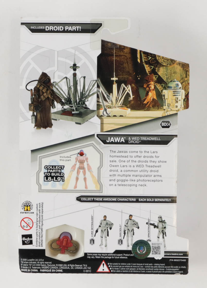 Rusty Goffe Signed "STAR WARS: Legacy Collection" Jawa & Wed Treadwell Action Figure Inscribed "Jawa" (Beckett) at PristineAuction.com Rusty Goffe Signed "STAR WARS: Legacy Collection" Jawa & Wed Treadwell Action Figure Inscribed "Jawa" (Beckett) at PristineAuction.com