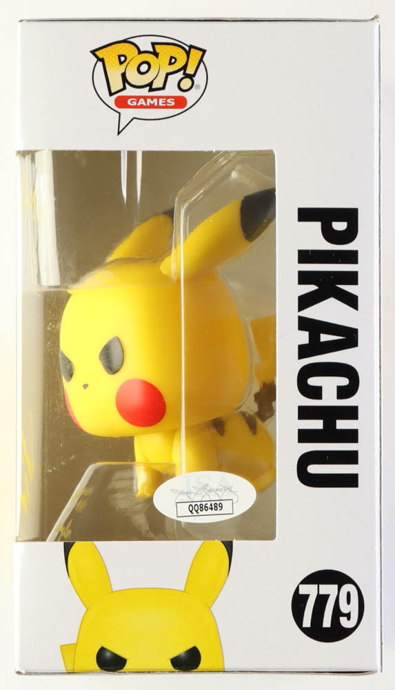 Veronica Taylor Signed "Pokemon" #779 Pikachu Funko Pop! Vinyl Figure Inscribed "I Choose You!" & "Ash" (JSA) at PristineAuction.com Veronica Taylor Signed "Pokemon" #779 Pikachu Funko Pop! Vinyl Figure Inscribed "I Choose You!" & "Ash" (JSA) at PristineAuction.com