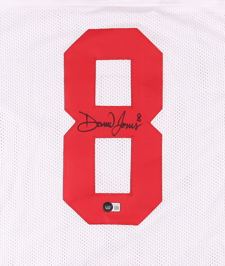 Daniel Jones Signed Jersey (Beckett) at PristineAuction.com Daniel Jones Signed Jersey (Beckett) at PristineAuction.com