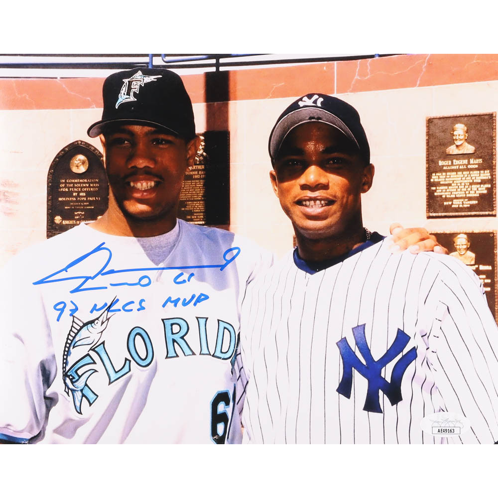 Livan Hernandez Signed Marlins 8x10 Photo Inscribed "97 NLCS MVP" (JSA ...