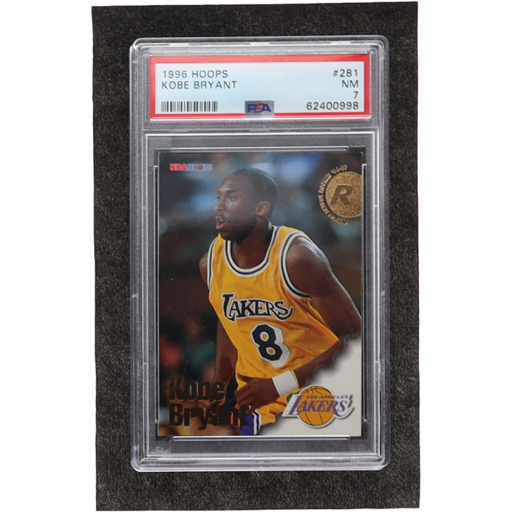 Kobe Bryant 1996-97 Hoops #281 RC (PSA 7) | Pristine Auction