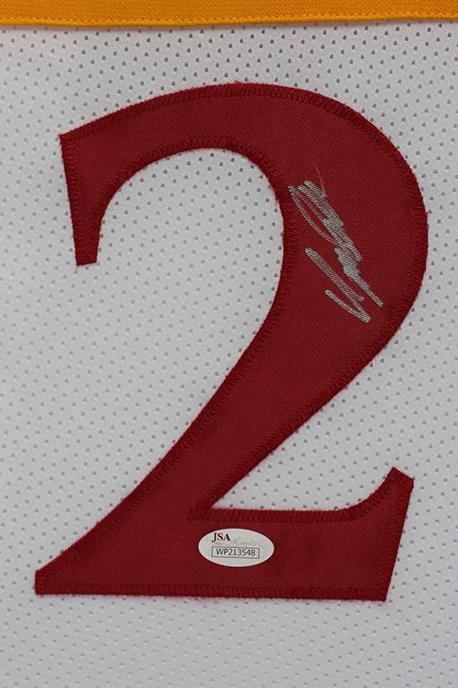 Dominique Wilkins Signed Custom Framed Jersey Display (JSA & Wilkins) at PristineAuction.com Dominique Wilkins Signed Custom Framed Jersey Display (JSA & Wilkins) at PristineAuction.com