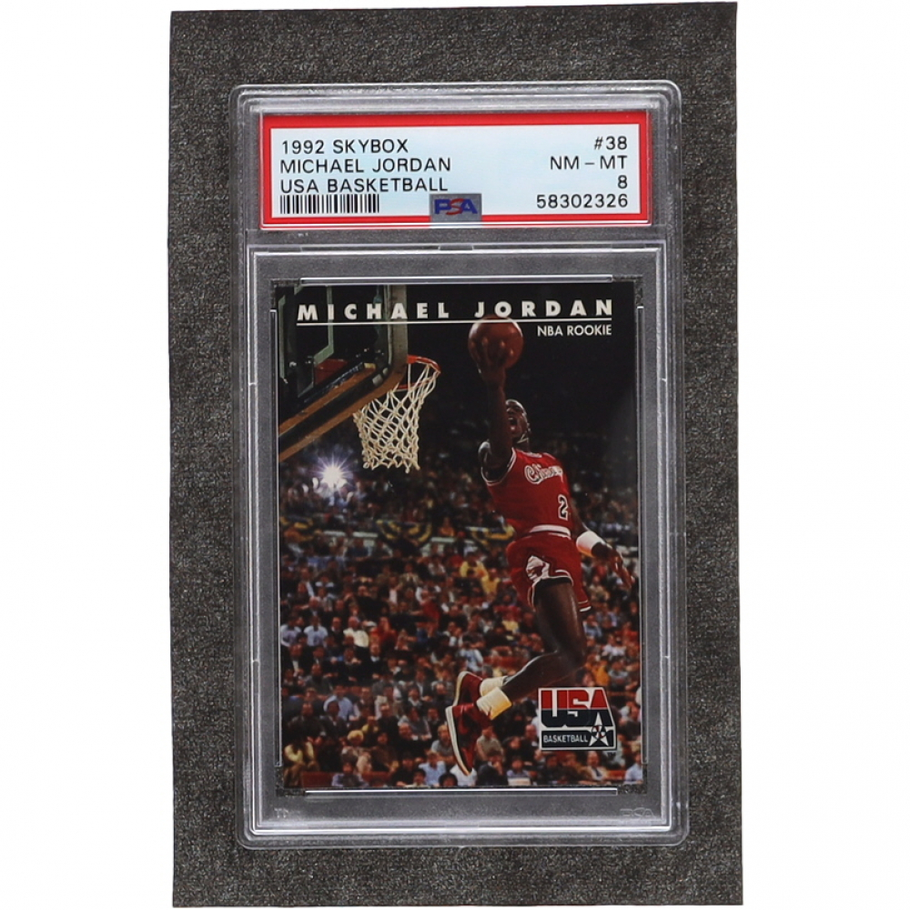 michael jordan rookie card skybox