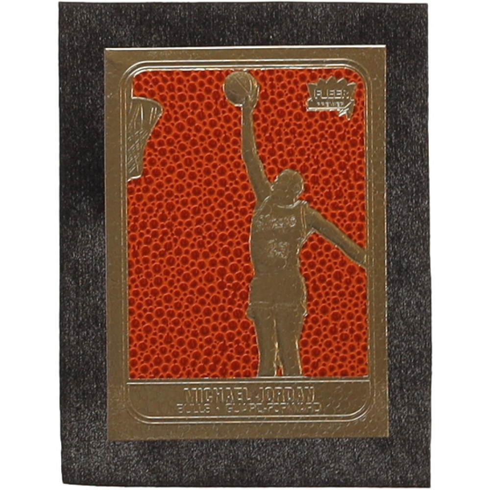 michael jordan 24k gold card