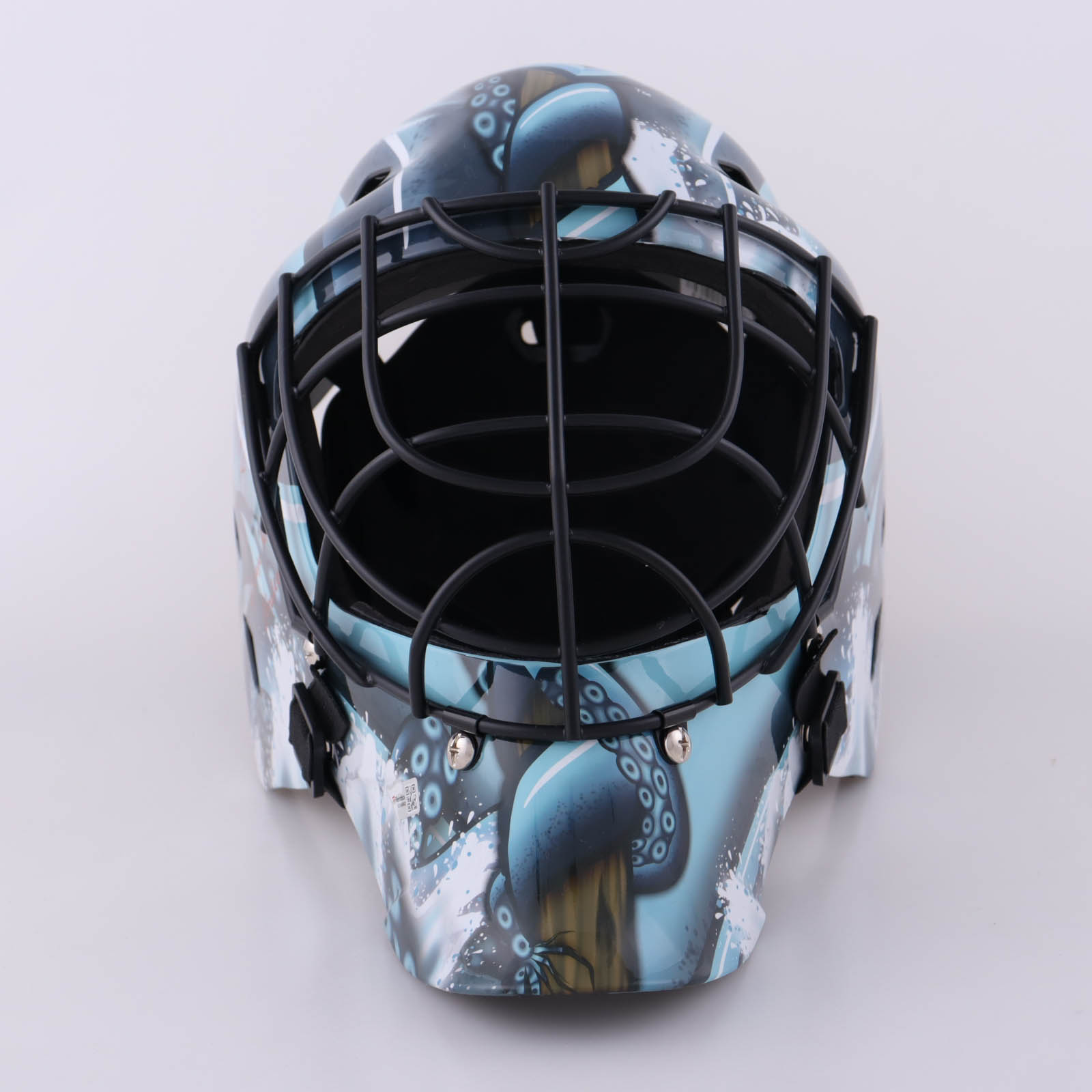 Philipp Grubauer Signed Kraken Full-Size Goalie Mask Inscribed "Release the Kraken" (Fanatics) at PristineAuction.com Philipp Grubauer Signed Kraken Full-Size Goalie Mask Inscribed "Release the Kraken" (Fanatics) at PristineAuction.com