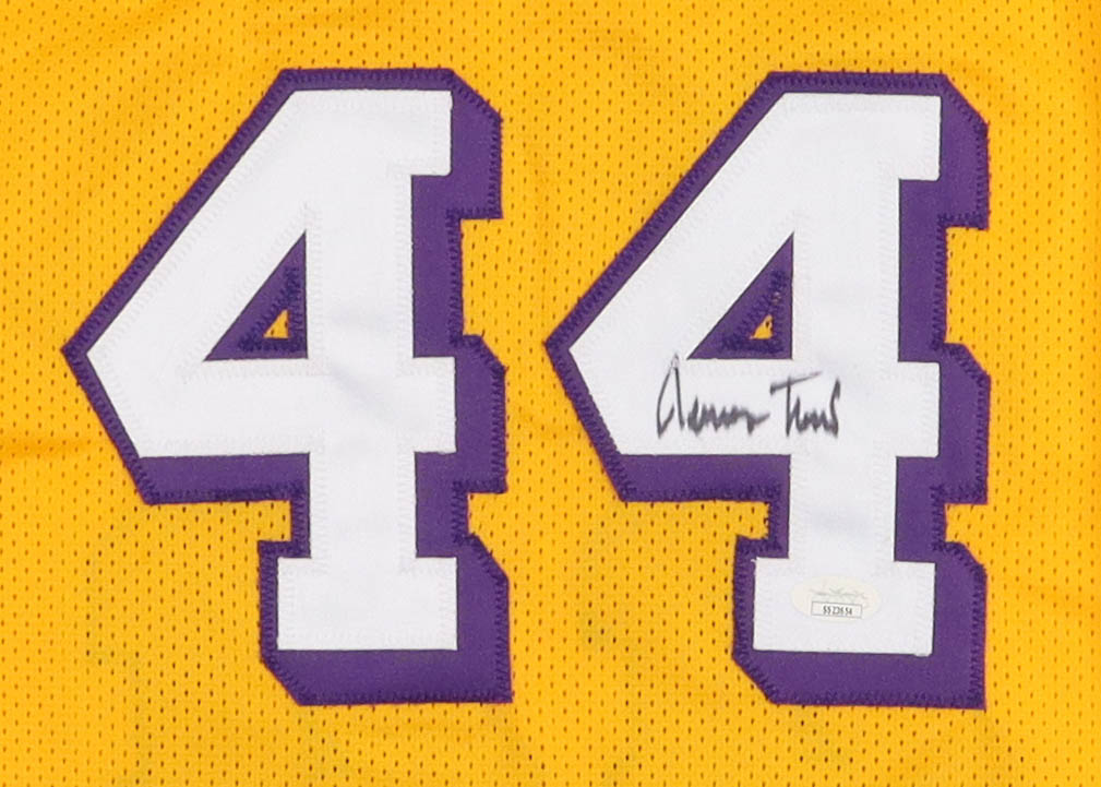 Jerry West Signed Jersey (JSA) at PristineAuction.com Jerry West Signed Jersey (JSA) at PristineAuction.com