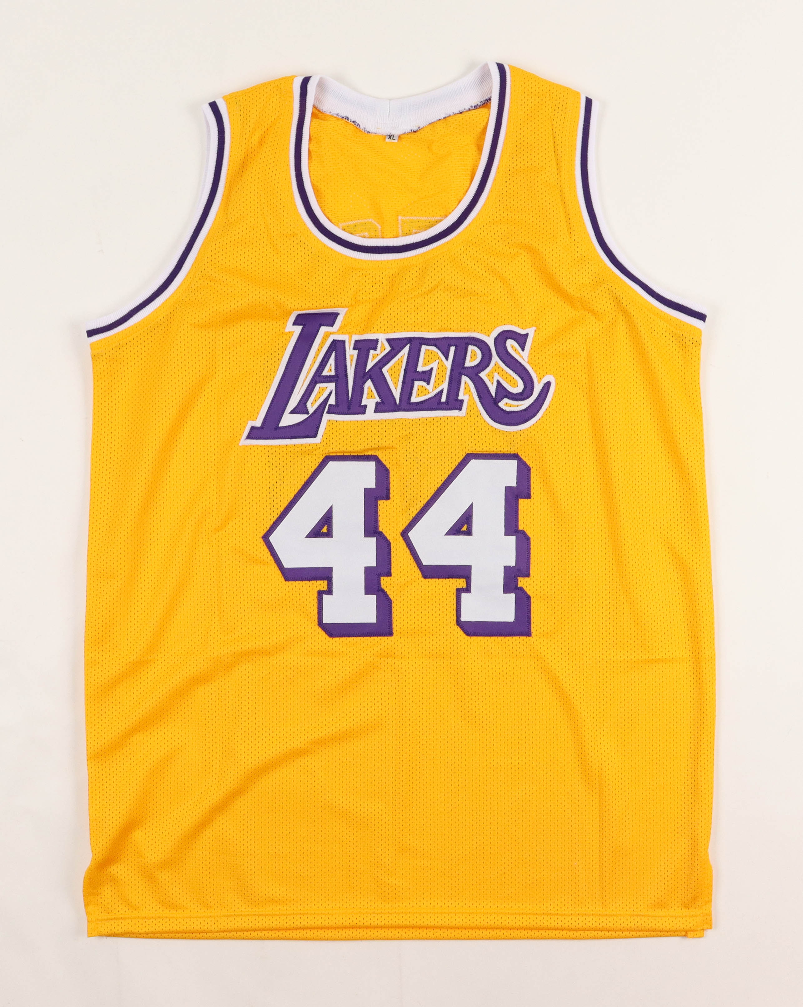 Jerry West Signed Jersey (JSA) at PristineAuction.com Jerry West Signed Jersey (JSA) at PristineAuction.com