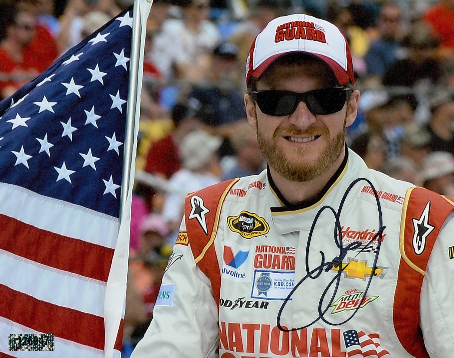 Dale Earnhardt Jr. Signed NASCAR 8x10 Photo (Danny's Graphs COA) at PristineAuction.com Dale Earnhardt Jr. Signed NASCAR 8x10 Photo (Danny's Graphs COA) at PristineAuction.com