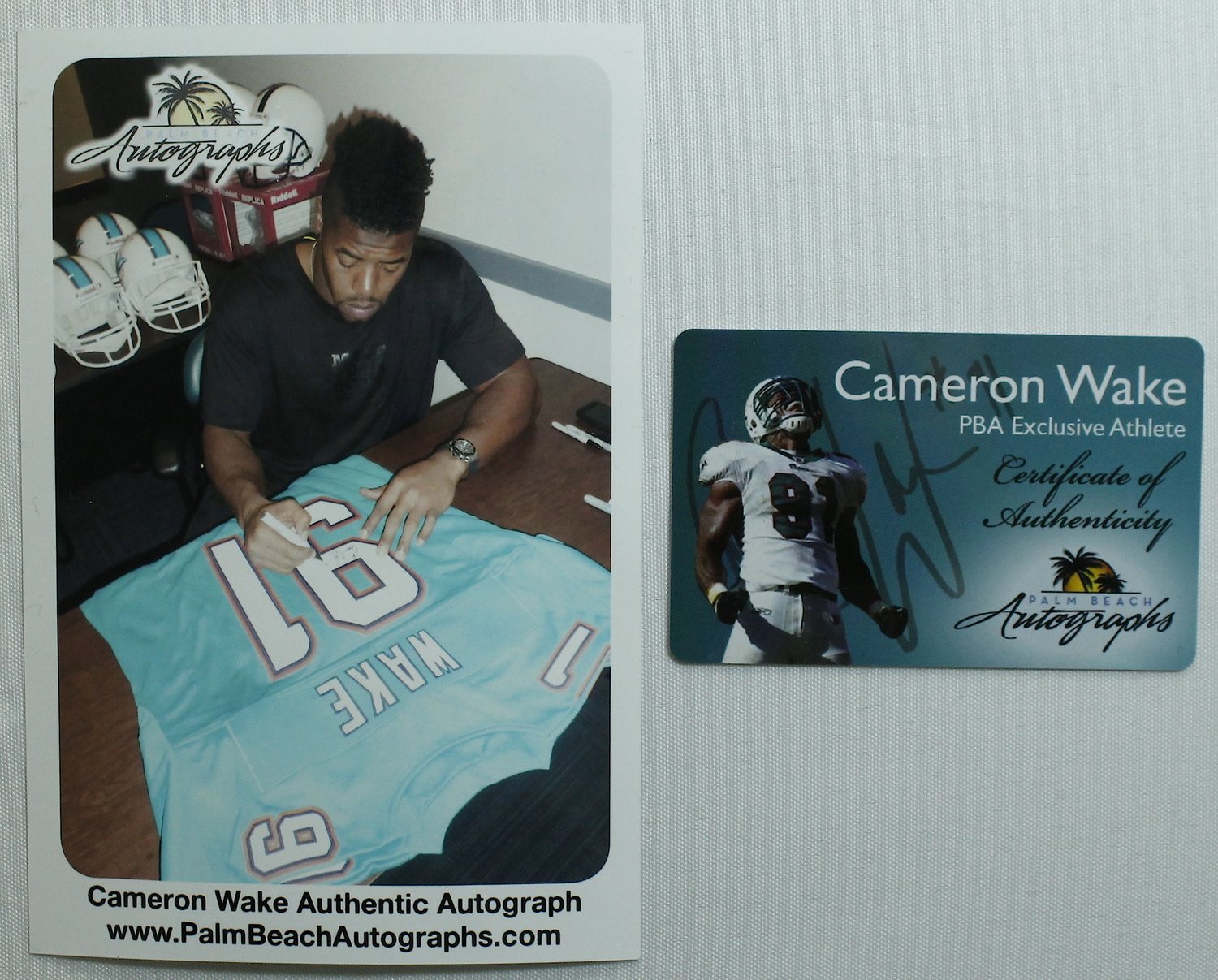 Cameron Wake Signed Dolphins Jersey (Palm Beach COA) at PristineAuction.com Cameron Wake Signed Dolphins Jersey (Palm Beach COA) at PristineAuction.com