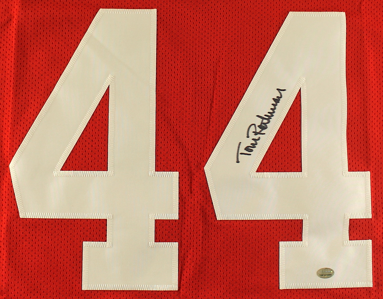 Tom Rathman Signed 49ers Jersey (GTSM & COA) at PristineAuction.com Tom Rathman Signed 49ers Jersey (GTSM & COA) at PristineAuction.com