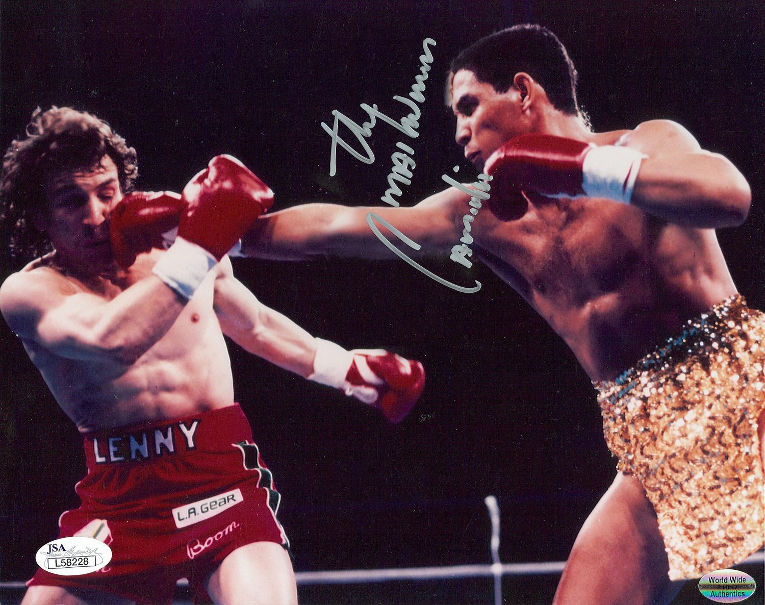 Hector "Macho Man" Camacho Signed 8x10 Photo (JSA COA) at PristineAuction.com Hector "Macho Man" Camacho Signed 8x10 Photo (JSA COA) at PristineAuction.com