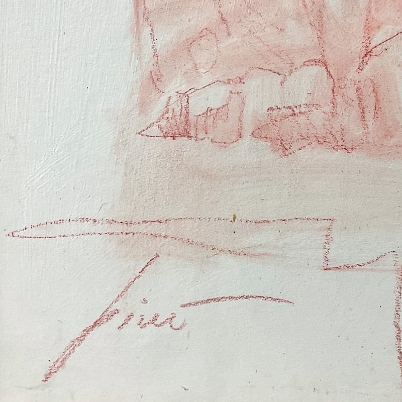 "Summers Shade" 31x39 Custom Framed Original Oil Painting on Board by Pino (PA) at PristineAuction.com "Summers Shade" 31x39 Custom Framed Original Oil Painting on Board by Pino (PA) at PristineAuction.com