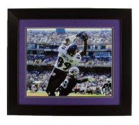 Steve Smith Sr. Signed Ravens Custom Framed Photo (Radtke) at PristineAuction.com