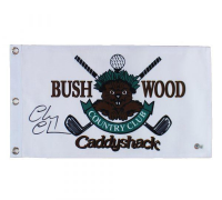 Chevy Chase Signed "Caddyshack" Bushwood Country Club Flag (Beckett) at PristineAuction.com