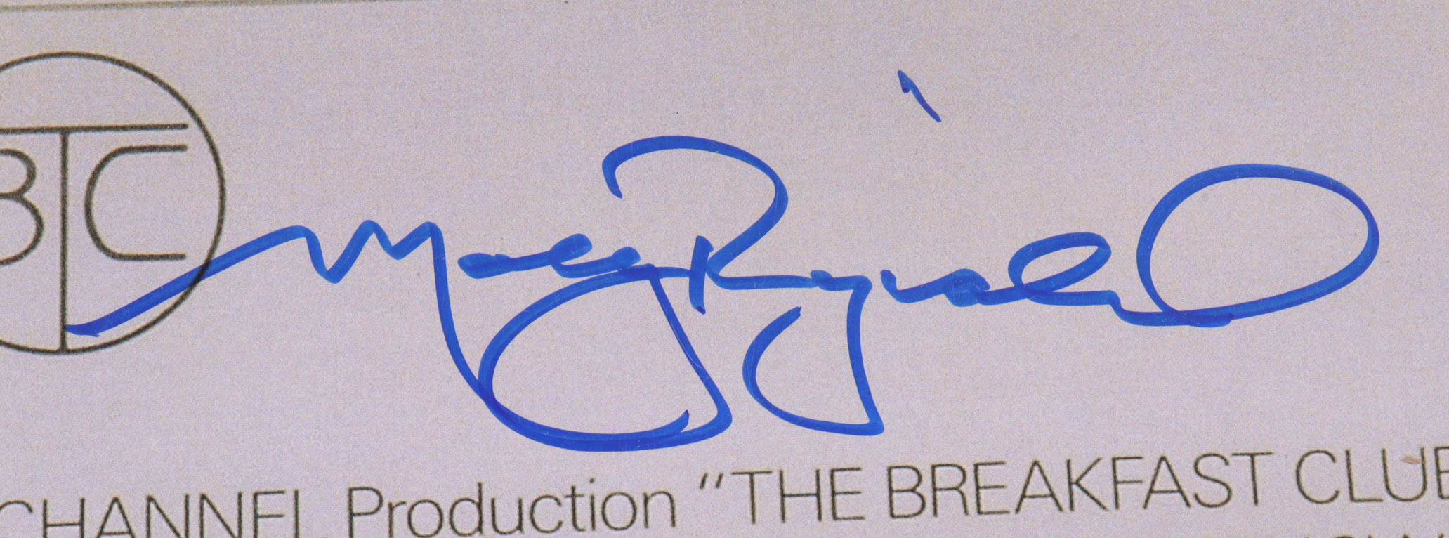 "The Breakfast Club" 27x40 Movie Poster Cast-Signed by (5) With Molly Ringwald, Emilio Estevez, Judd Nelson, Anthony Michael Hall (Schwartz Sports) at PristineAuction.com "The Breakfast Club" 27x40 Movie Poster Cast-Signed by (5) With Molly Ringwald, Emilio Estevez, Judd Nelson, Anthony Michael Hall (Schwartz Sports) at PristineAuction.com