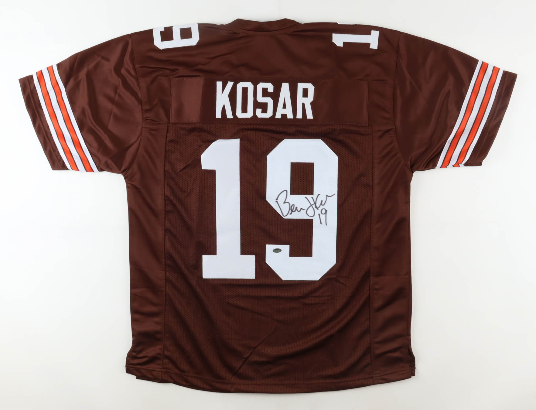 Bernie Kosar Signed Jersey (Schwartz) at PristineAuction.com Bernie Kosar Signed Jersey (Schwartz) at PristineAuction.com