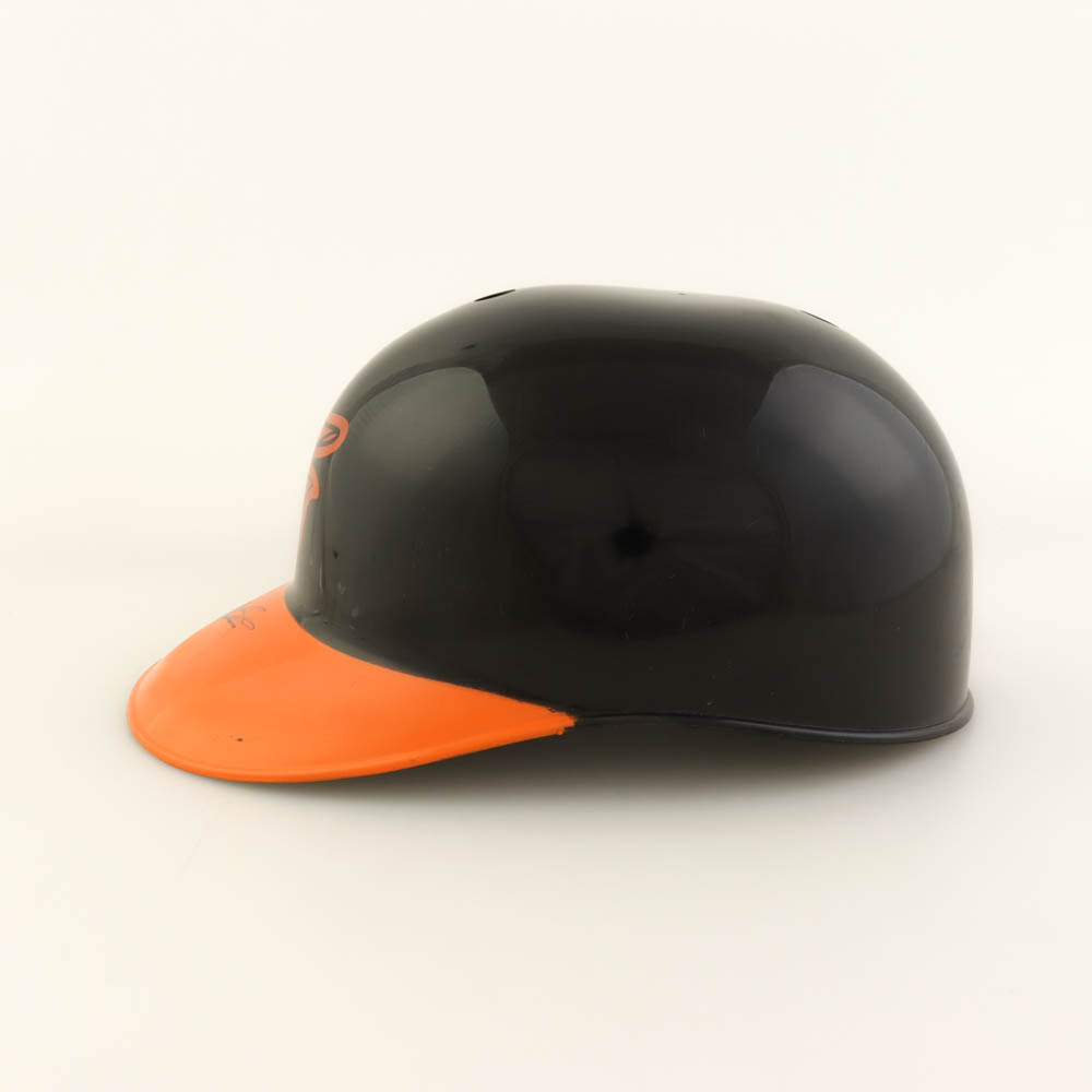 Miguel Tejada Signed Orioles Full-Size Batting Helmet (Schwartz) at PristineAuction.com Miguel Tejada Signed Orioles Full-Size Batting Helmet (Schwartz) at PristineAuction.com