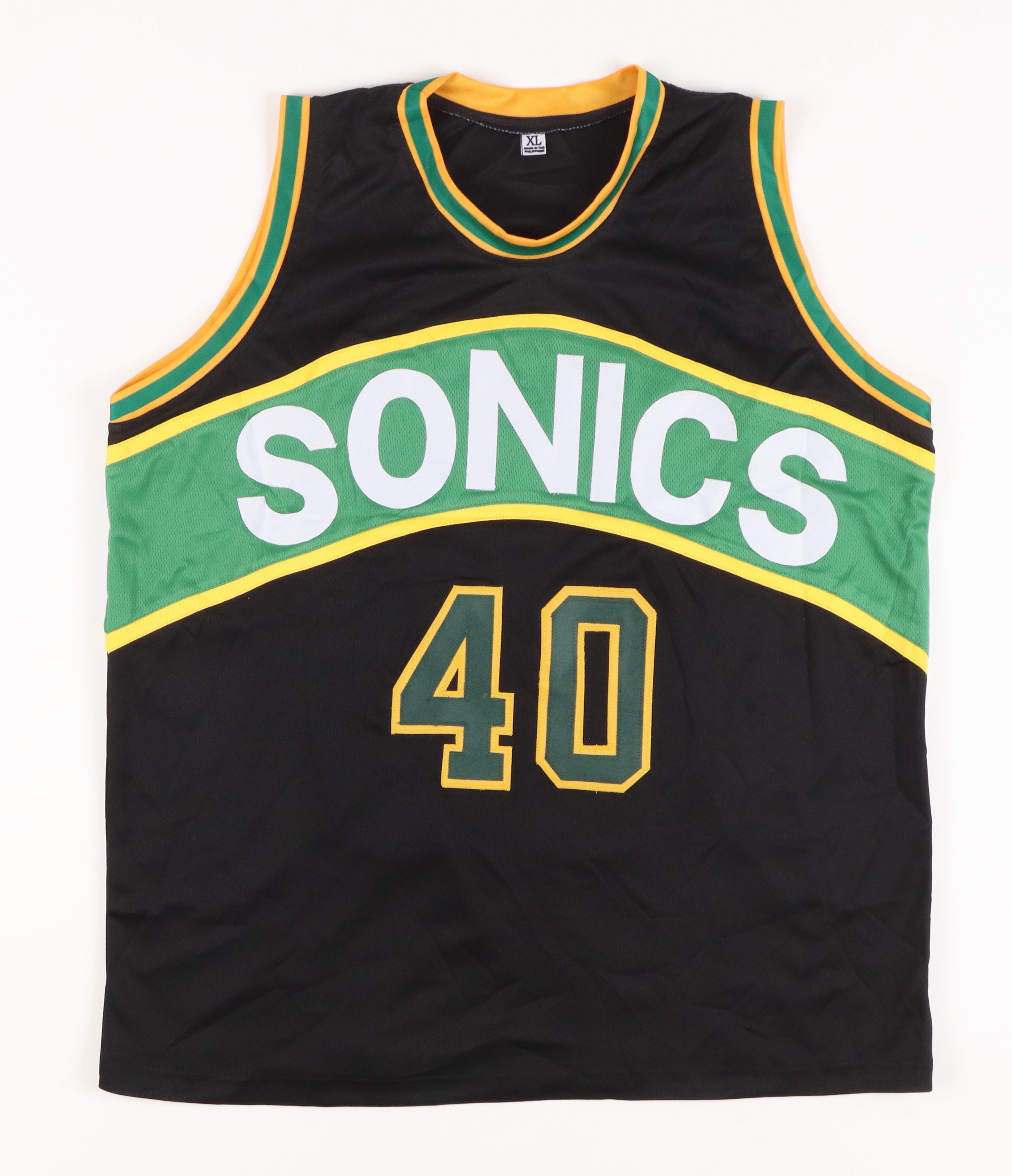 Shawn Kemp Signed Jersey (OKAuthentics) at PristineAuction.com Shawn Kemp Signed Jersey (OKAuthentics) at PristineAuction.com