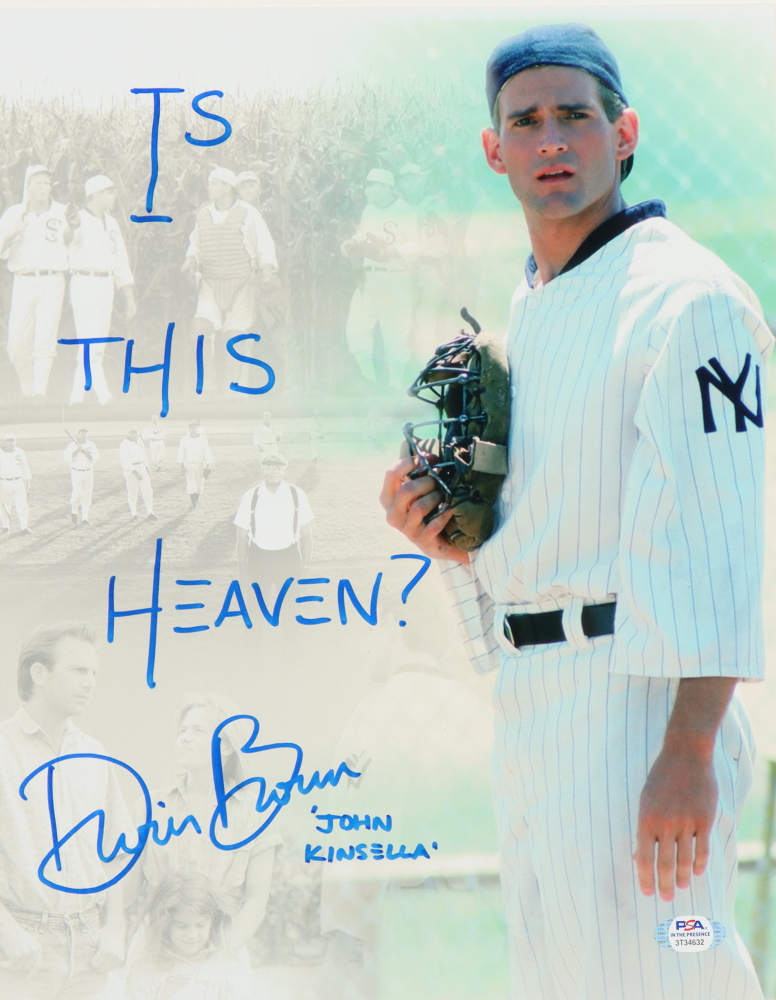 Dwier Brown Signed "Field Of Dreams" 11x14 Poster Inscribed "John