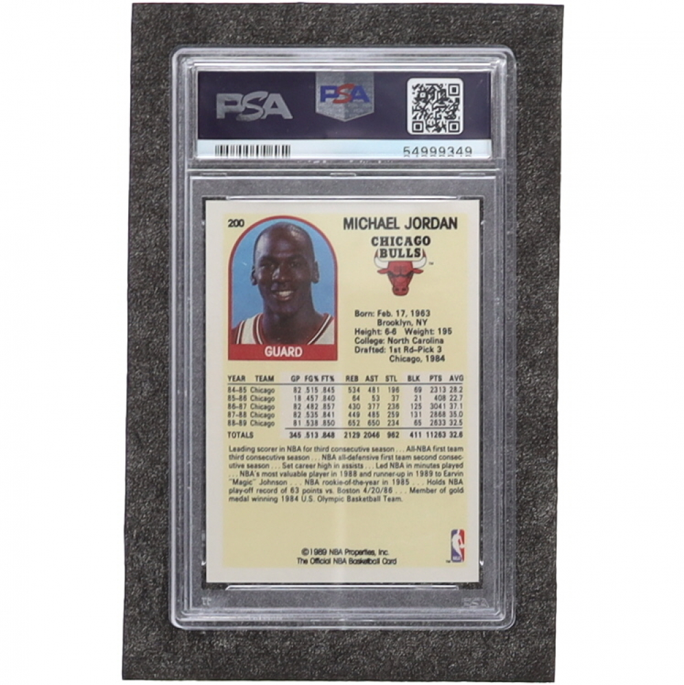 Michael Jordan 198990 Hoops 200 (PSA 9) Pristine Auction