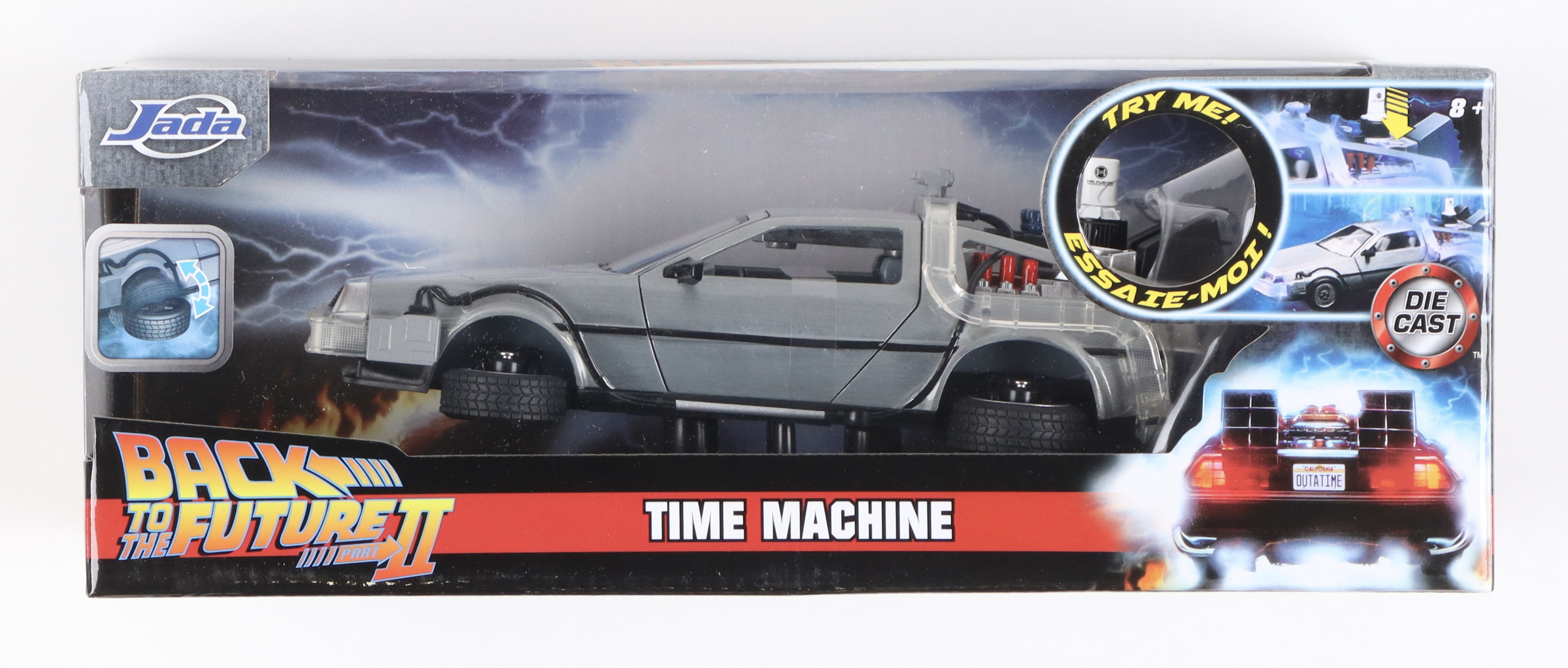 CORGI CC05501 Echelle 1/36 | DE LOREAN TIME MACHINE - RITORNO AL FUTURO