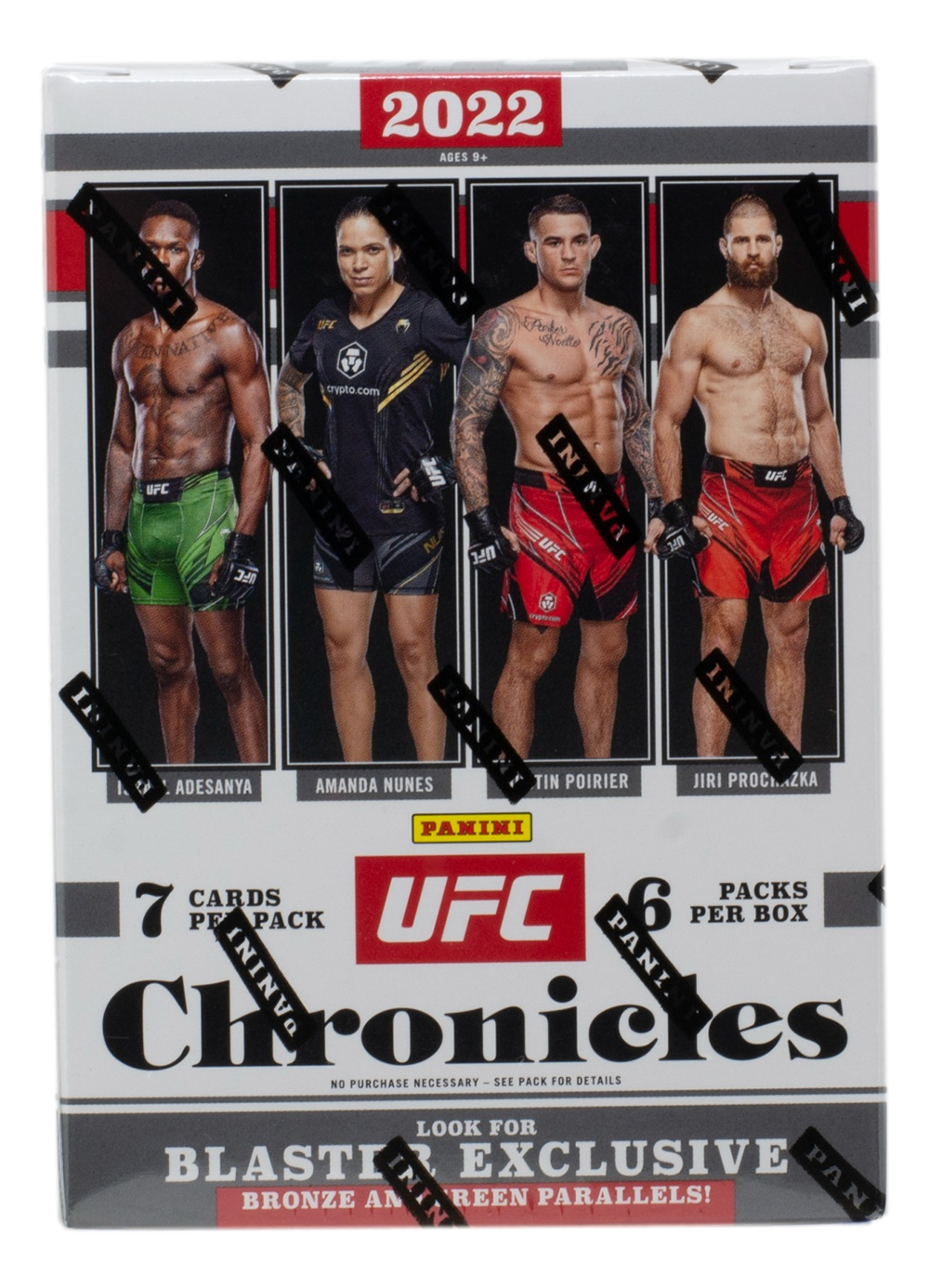 2022 Panini Chronicles UFC Blaster Box with (6) Packs at PristineAuction.com 2022 Panini Chronicles UFC Blaster Box with (6) Packs at PristineAuction.com