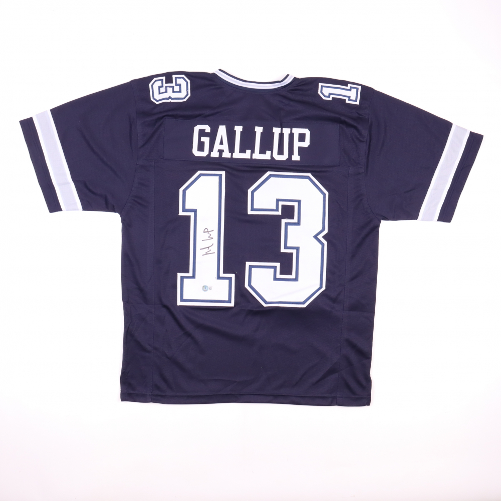 Michael Gallup Signed Jersey (Beckett) Pristine Auction