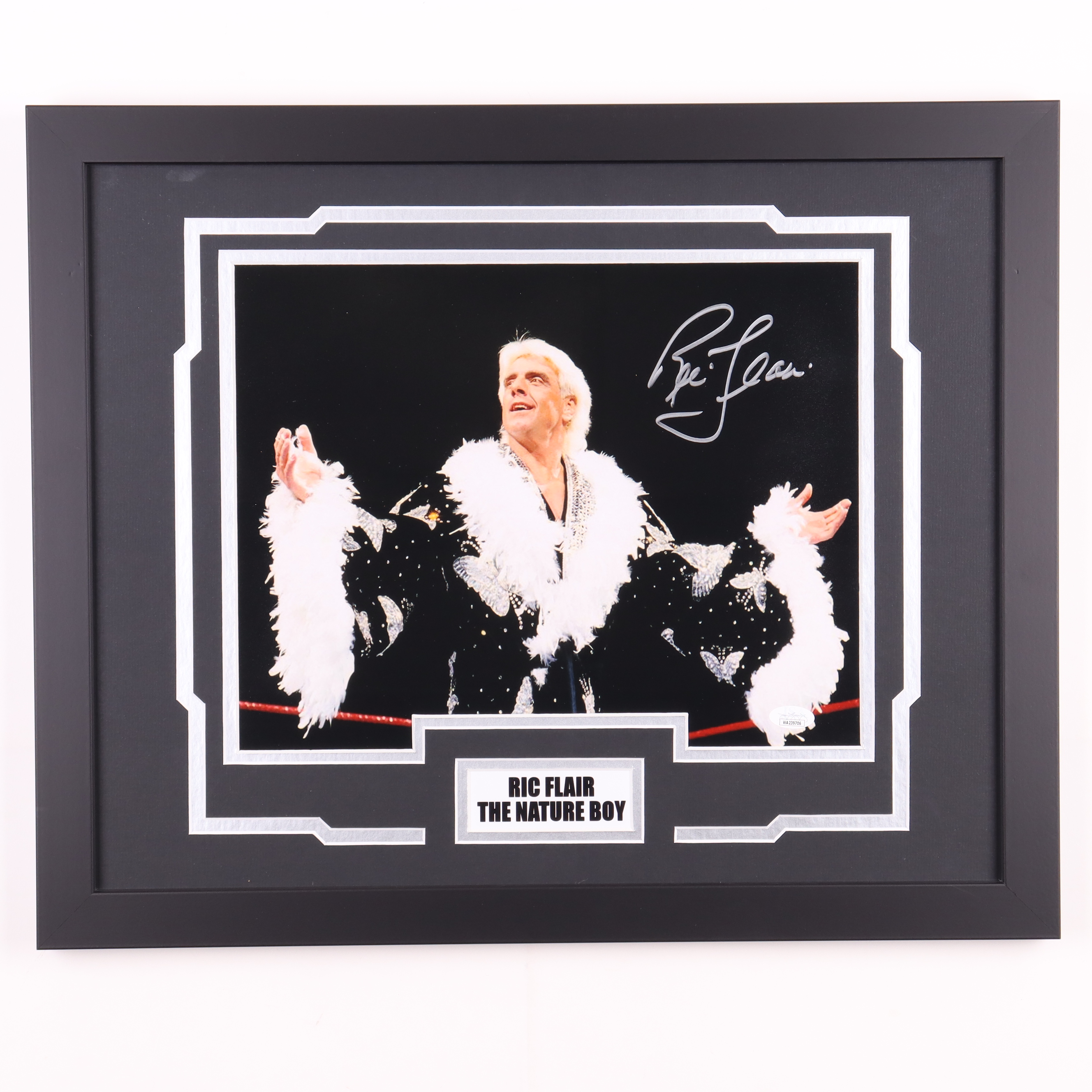 Ric Flair Signed Custom Framed Photo (JSA) at PristineAuction.com Ric Flair Signed Custom Framed Photo (JSA) at PristineAuction.com