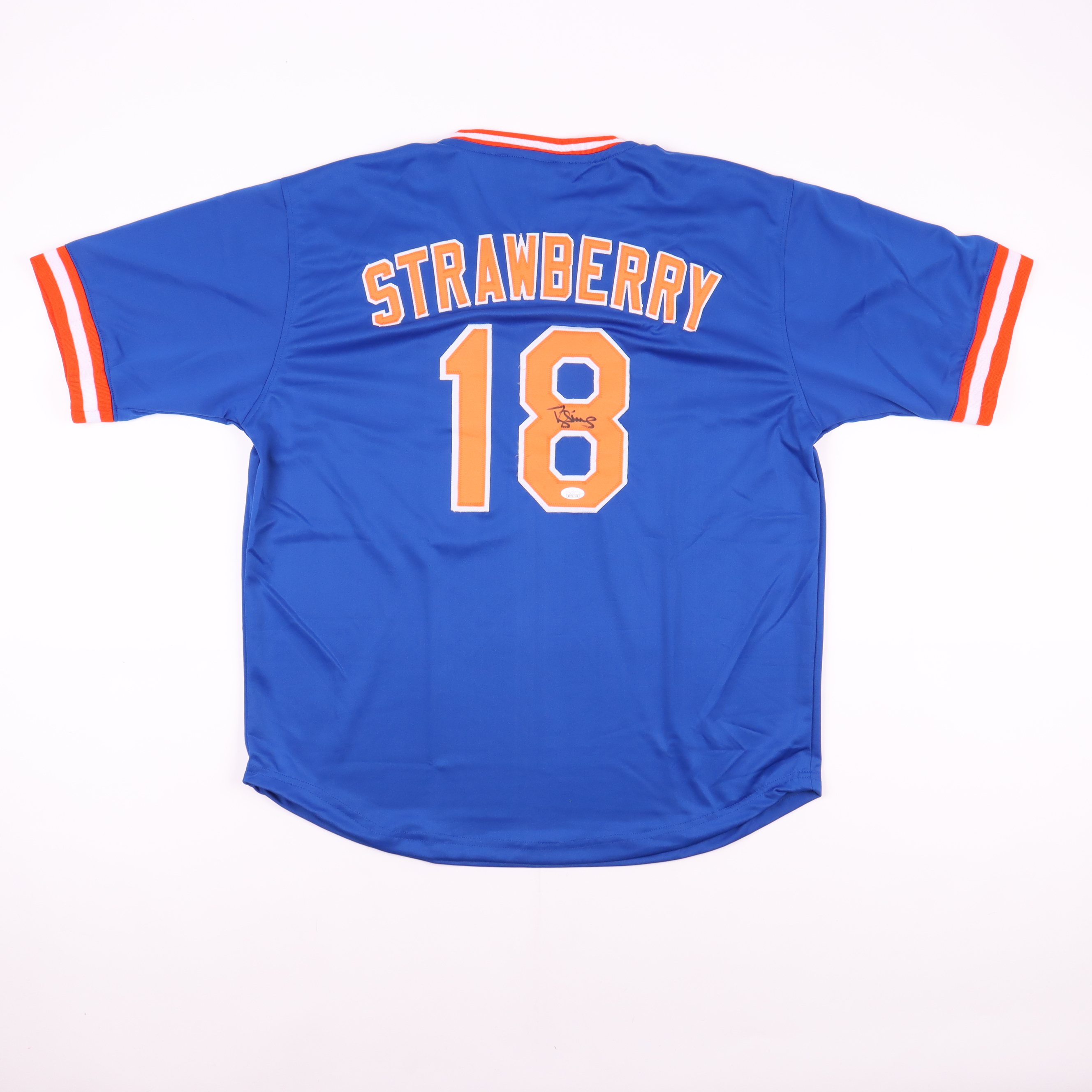Darryl Strawberry Signed Jersey (JSA) at PristineAuction.com Darryl Strawberry Signed Jersey (JSA) at PristineAuction.com
