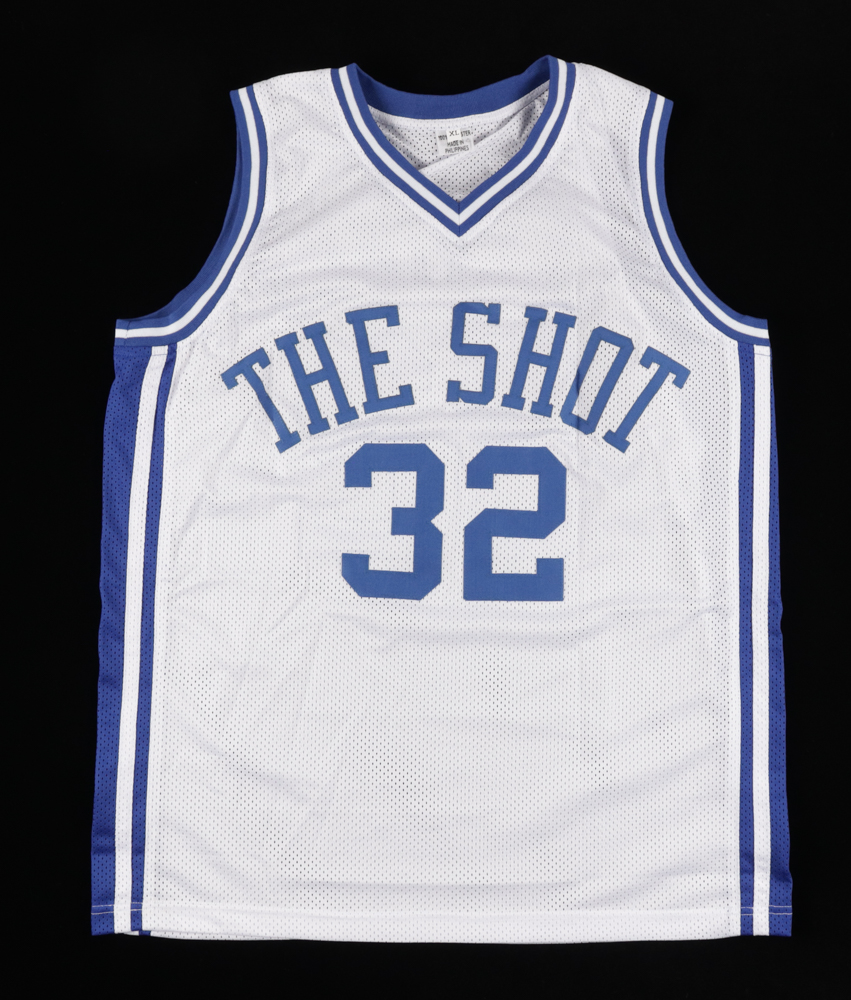 Christian Laettner Signed Jersey Inscribed "The Shot" & "3/28/92" (PSA) at PristineAuction.com Christian Laettner Signed Jersey Inscribed "The Shot" & "3/28/92" (PSA) at PristineAuction.com