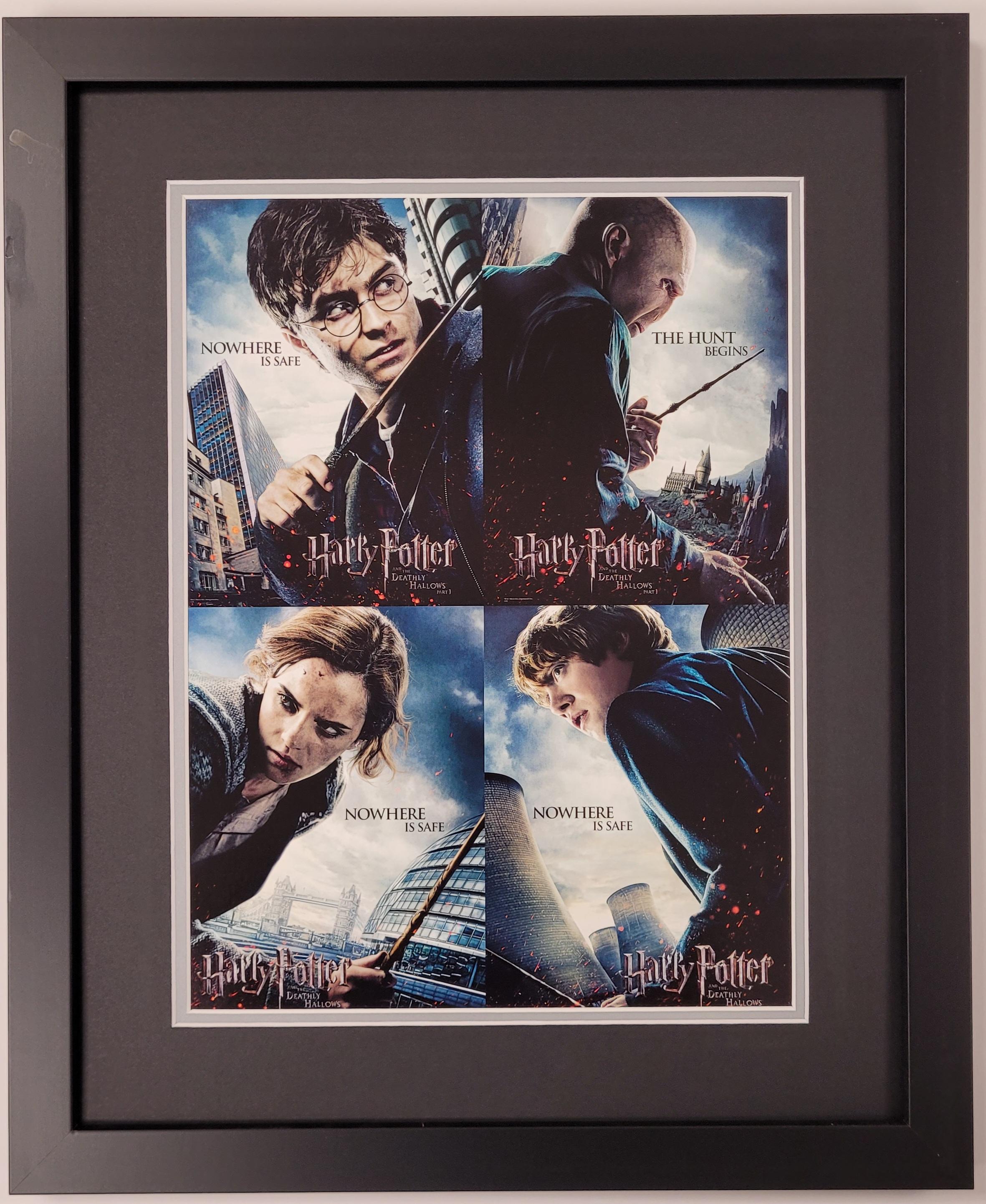 "Harry Potter and the Deathly Hallows: Part 1" Custom Framed Movie Poster Display at PristineAuction.com "Harry Potter and the Deathly Hallows: Part 1" Custom Framed Movie Poster Display at PristineAuction.com