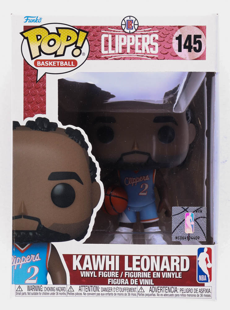 Kawhi Leonard Clippers #145 Funko Pop! Vinyl Figure at PristineAuction.com Kawhi Leonard Clippers #145 Funko Pop! Vinyl Figure at PristineAuction.com