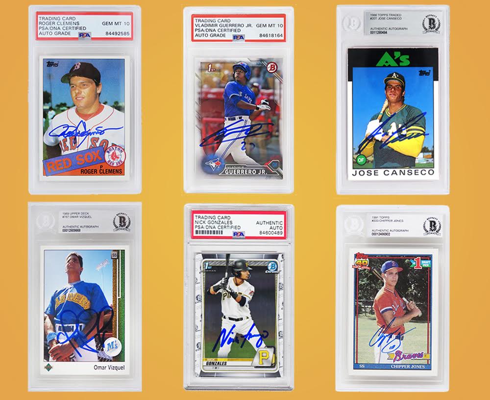 Schwartz Sports - DAILY DOUBLE Autographed Sports Card Mystery Box - Series 1 (Limited to 125) (2 SIGNED & SLABBED CARDS PER BOX!!) at PristineAuction.com Schwartz Sports - DAILY DOUBLE Autographed Sports Card Mystery Box - Series 1 (Limited to 125) (2 SIGNED & SLABBED CARDS PER BOX!!) at PristineAuction.com