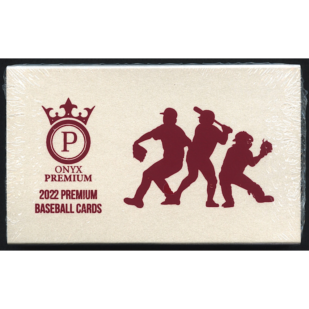 2022 Onyx Premium Baseball Box Pristine Auction