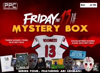 Press Pass Collectibles 2022 "Friday the 13th" Ari Lehman Mystery Box – Series 3 at PristineAuction.com Press Pass Collectibles 2022 "Friday the 13th" Ari Lehman Mystery Box – Series 3 at PristineAuction.com