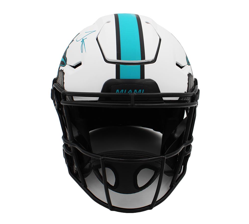 Tyreek Hill Signed Dolphins Full-Size Authentic On-Field Lunar Eclipse Alternate Speedflex Helmet (Radtke) at PristineAuction.com Tyreek Hill Signed Dolphins Full-Size Authentic On-Field Lunar Eclipse Alternate Speedflex Helmet (Radtke) at PristineAuction.com