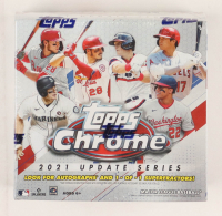 2021 Topps Chrome Update Baseball Mega Box with (10) Packs at PristineAuction.com