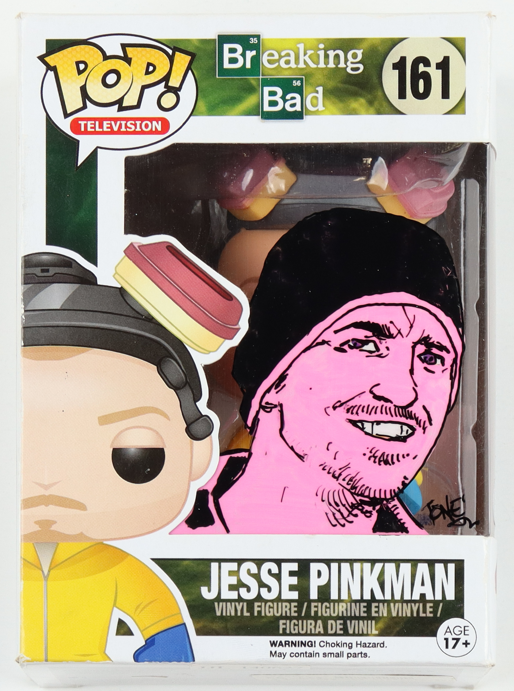 Tone Rodriguez Signed "Breaking Bad" #161 Jesse Pinkman Funko Pop! Vinyl Figure With Hand-Drawn Sketch (PSA) at PristineAuction.com Tone Rodriguez Signed "Breaking Bad" #161 Jesse Pinkman Funko Pop! Vinyl Figure With Hand-Drawn Sketch (PSA) at PristineAuction.com