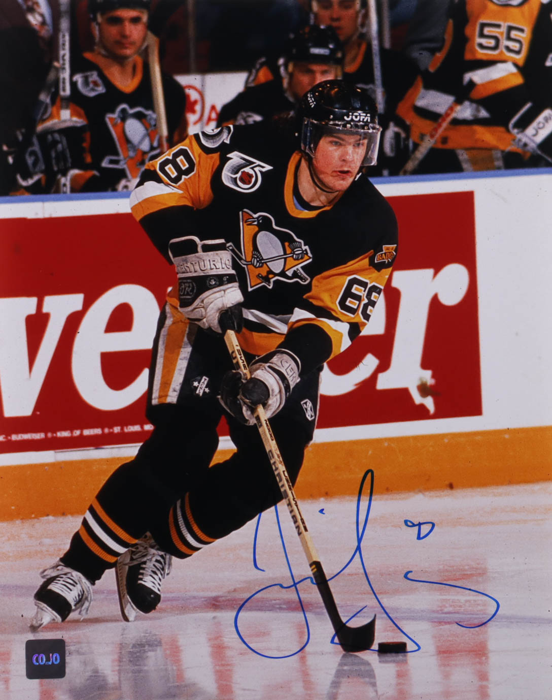 Jaromir Jagr Signed Penguins 8x10 Photo (COJO) at PristineAuction.com Jaromir Jagr Signed Penguins 8x10 Photo (COJO) at PristineAuction.com