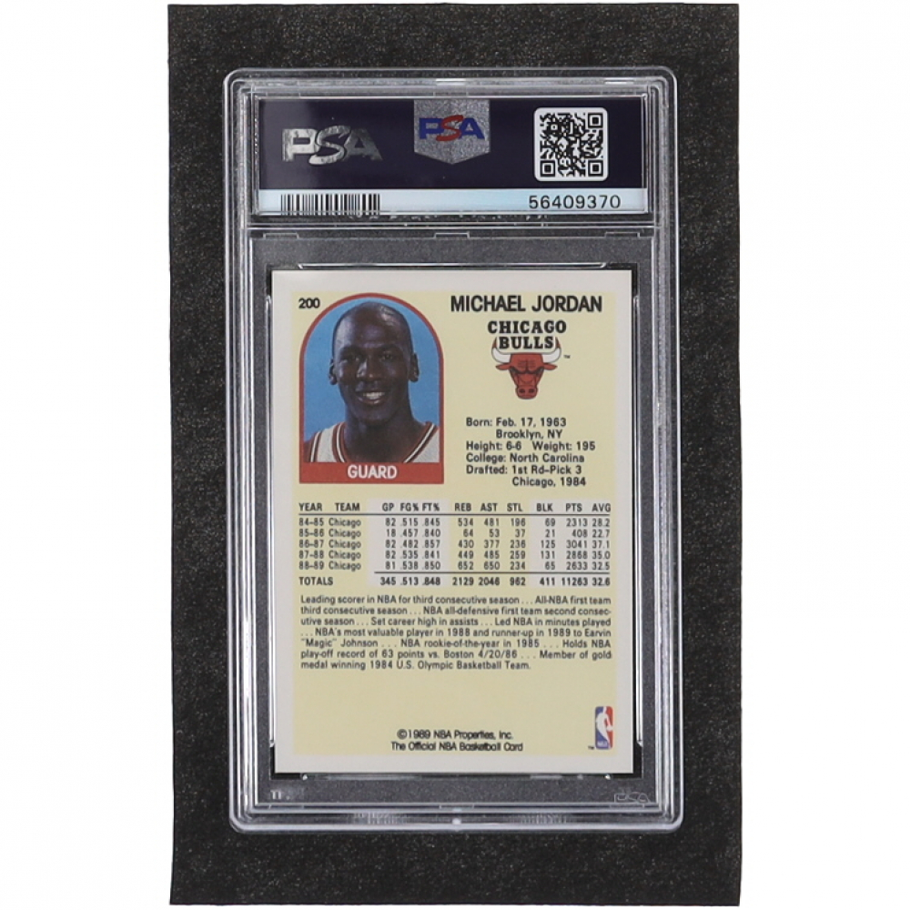 Michael Jordan 198990 Hoops 200 (PSA 9) Pristine Auction