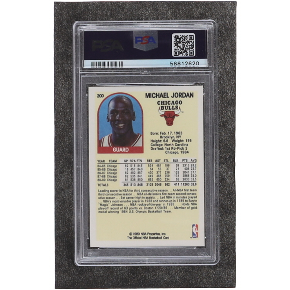 Michael Jordan 198990 Hoops 200 (PSA 9) Pristine Auction