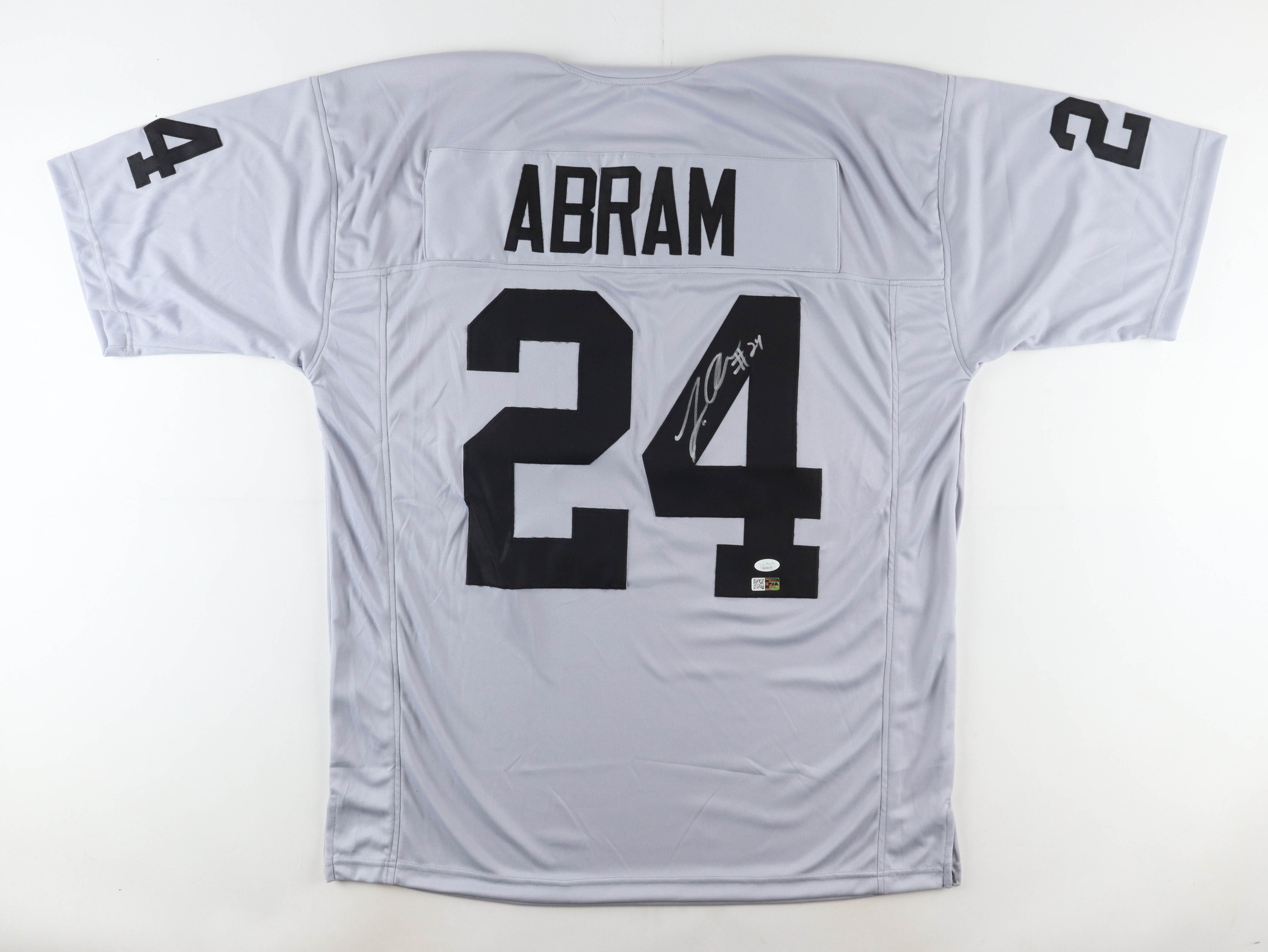 Johnathan Abram Signed Jersey (JSA & PIA) at PristineAuction.com Johnathan Abram Signed Jersey (JSA & PIA) at PristineAuction.com