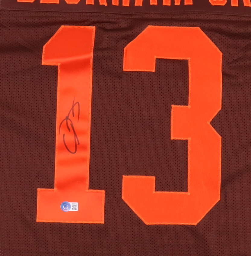 Odell Beckham Jr. Signed Jersey (Beckett) at PristineAuction.com Odell Beckham Jr. Signed Jersey (Beckett) at PristineAuction.com