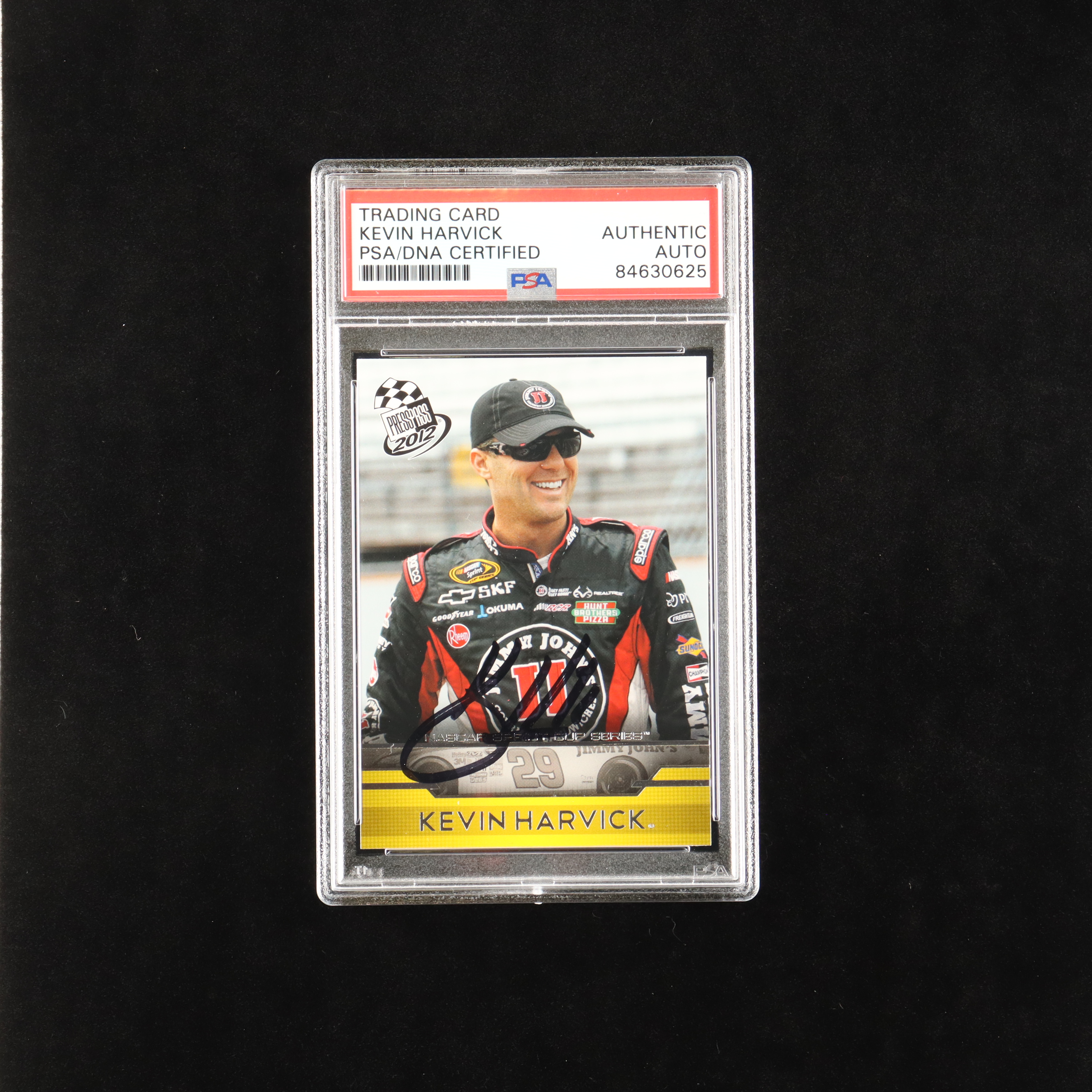 Kevin Harvick Signed 2012 Press Pass #16 (PSA) at PristineAuction.com Kevin Harvick Signed 2012 Press Pass #16 (PSA) at PristineAuction.com