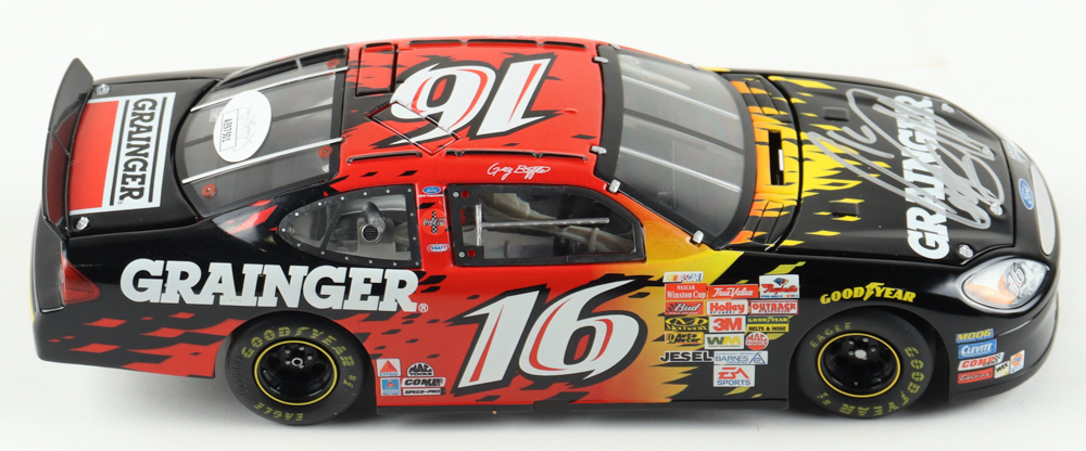 Greg Biffle Signed LE #16 Grainger 2003 Taurus 1:24 Diecast Car (JSA) at PristineAuction.com Greg Biffle Signed LE #16 Grainger 2003 Taurus 1:24 Diecast Car (JSA) at PristineAuction.com